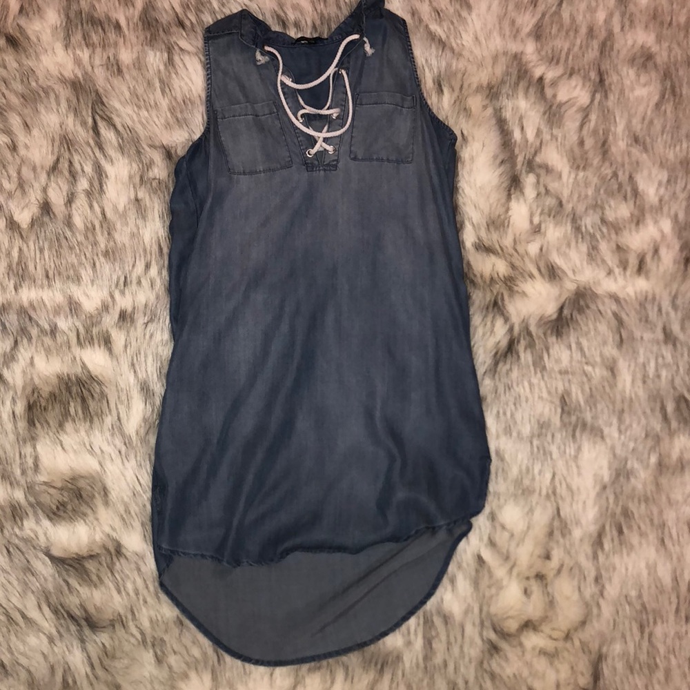 Denim lightweight dress